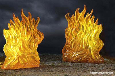 D&D Icons of the Realms Miniatury kouzel Efekty: Ohnivá stěna a Ledová stěna – Poškozený obal